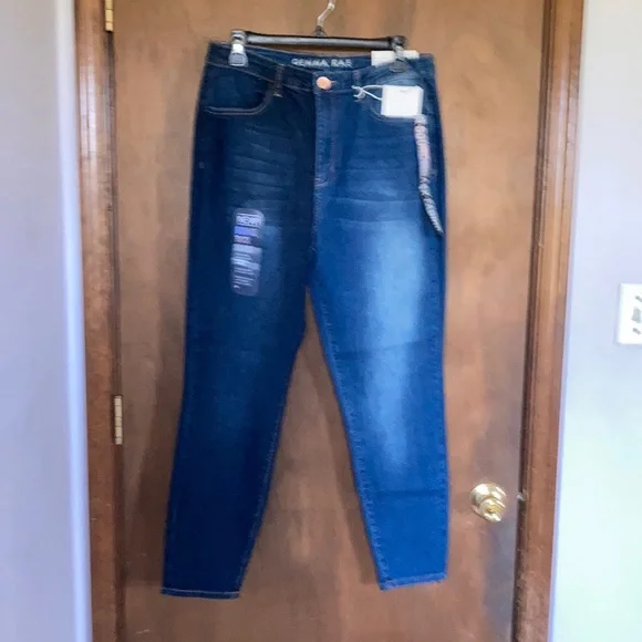 Gemma Rae high rise jegging 2 toned retro stretch bounce back fabric size 15 jrs - Picture 16 of 17